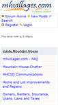 Mobile Screenshot of mhvillages.com
